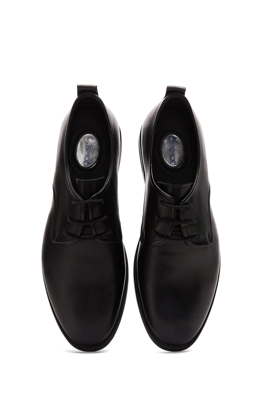 Men's Black Leather Classic Shoes
