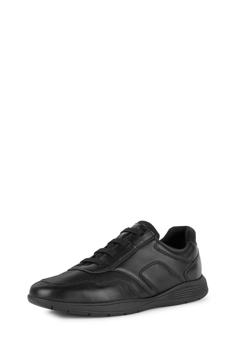 Geox Erkek Siyah Spherica Ec2 Bağcıklı Deri Sneaker