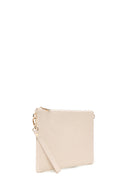 Women's Beige Long Chain Strap Clutch Bag | Derimod