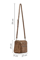 Woman Mink Crossbody Bag | Derimod