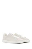 Women's White Lace-Up Sneaker | Derimod