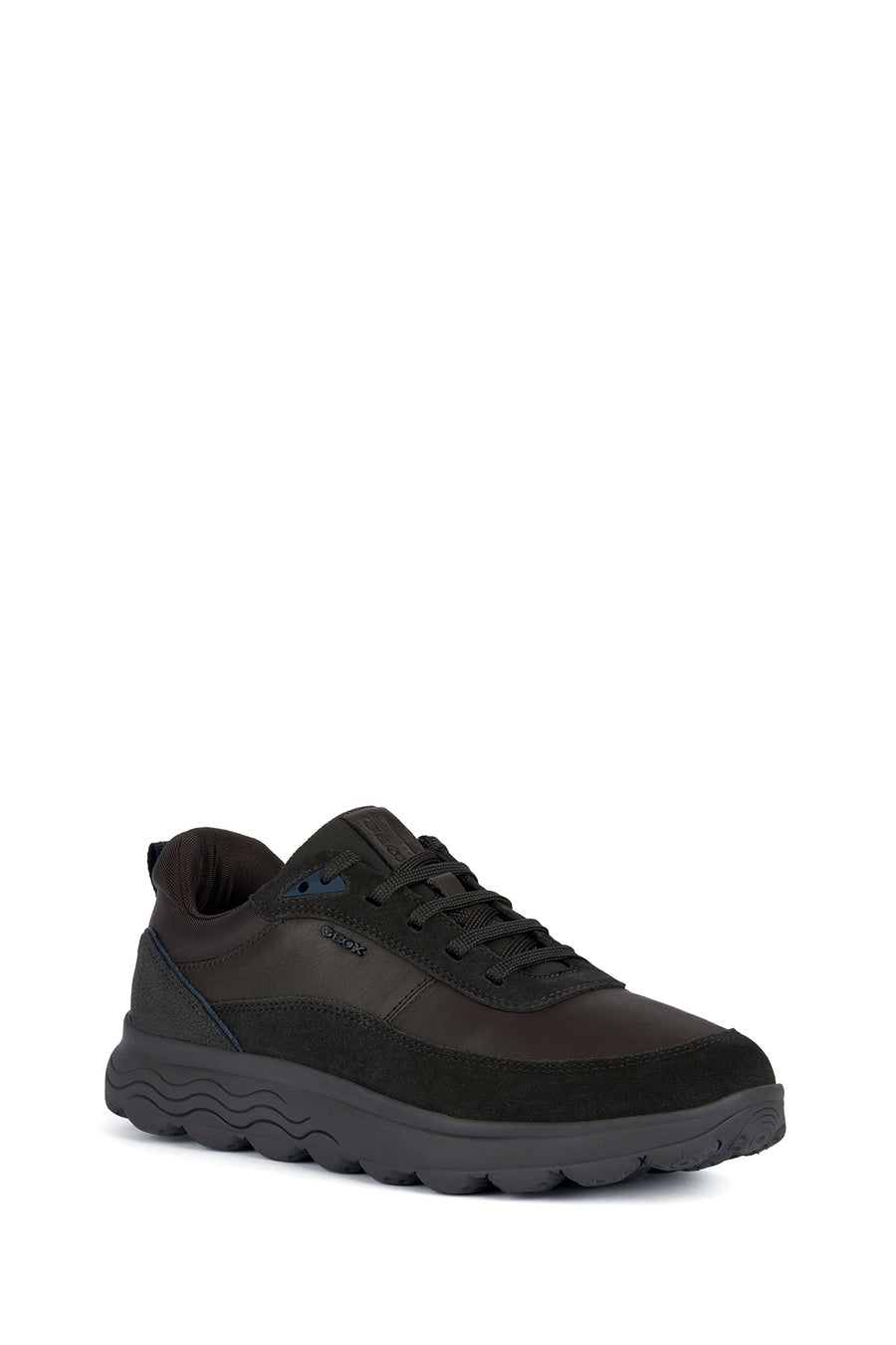 Geox Men's Brown Spherica Lace-Up Sneakers