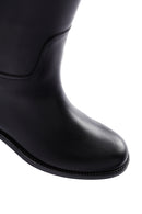 Women's Black Leather Boots | Derimod