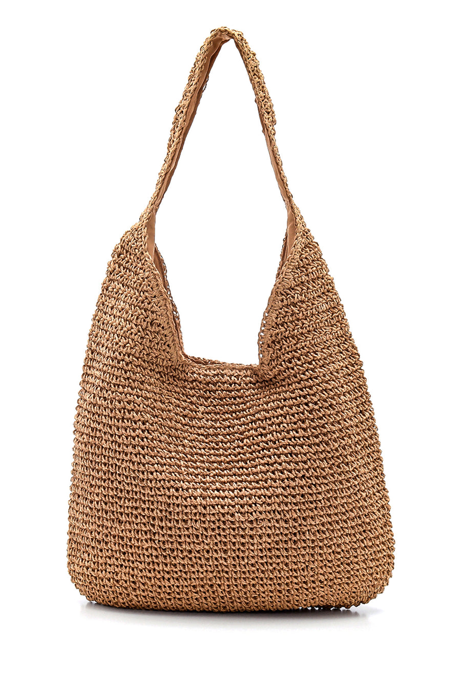 Women's Straw Shoulder Bag