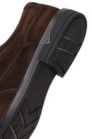 Male Brown Lace-Up Suede Casual Shoes | Derimod