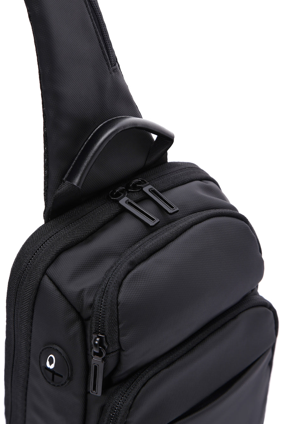 D-Pack Erkek Siyah Teknolojik Kumaş Çapraz Çanta