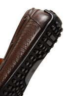 Erkek Deri Baskılı Loafer | Derimod