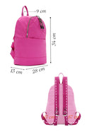 Women's Pink Quilted Backpack | Derimod