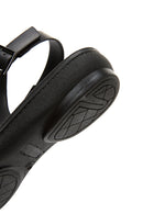 Women's Black Comfort Sandals | Derimod