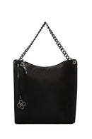 Women's Black Long Strap Crossbody Bag | Derimod