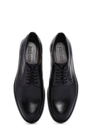 Men's Black Laced Leather Classic Shoes | Derimod