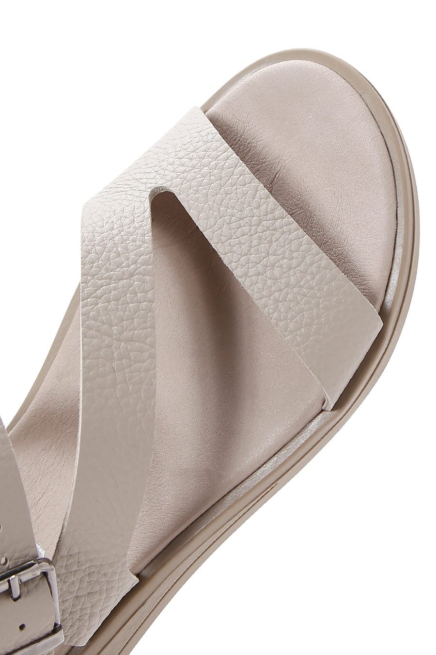 Kadın Vizon Deri Comfort Sandalet