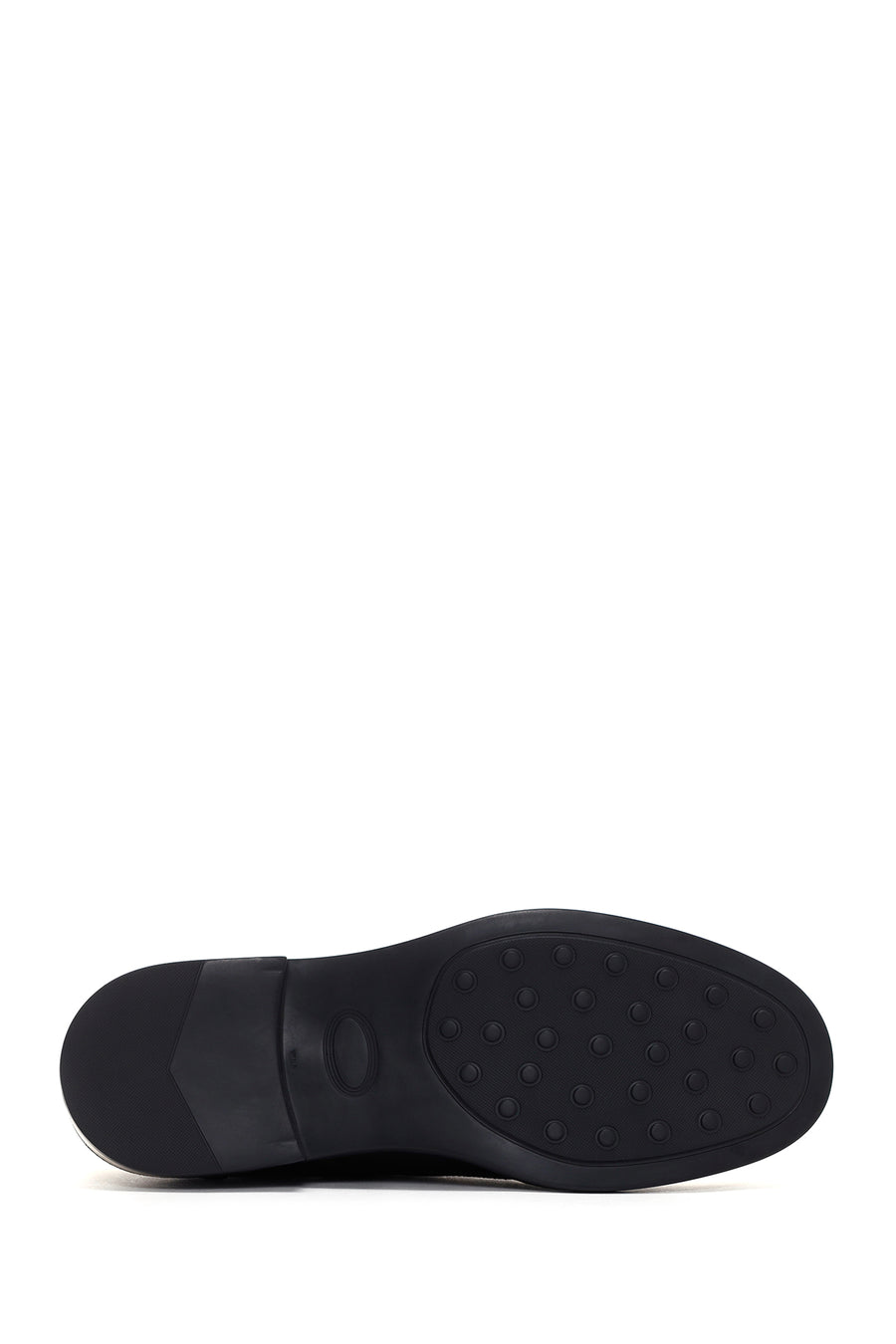 Men's Black Leather Casual Shoes