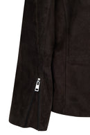 Pedri Male Brown Suede Leather Jacket | Derimod