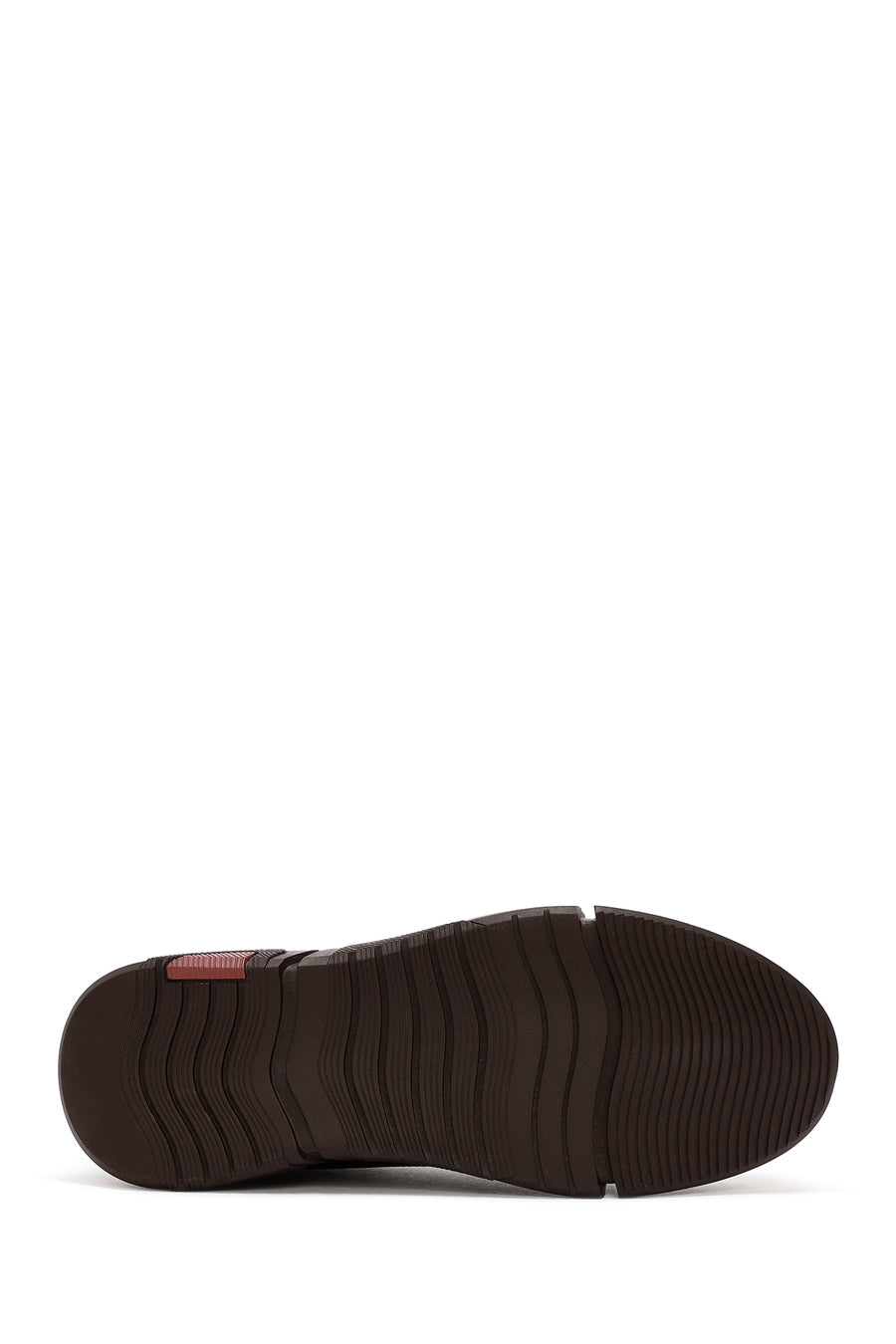 Men's Brown Lace-up Leather Casual Shoes