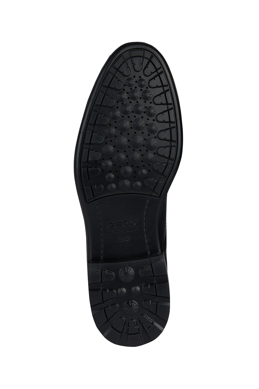 Geox Erkek Siyah Walk Pleasure Bağcıklı Deri Klasik Ayakkabı