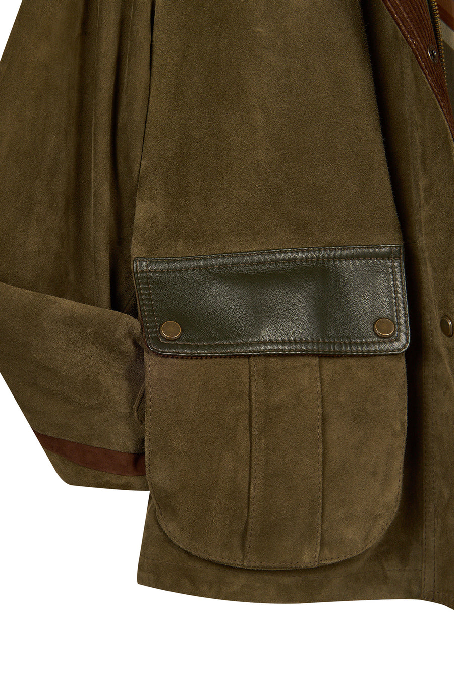Liberty Woman Khaki Suede Jacket