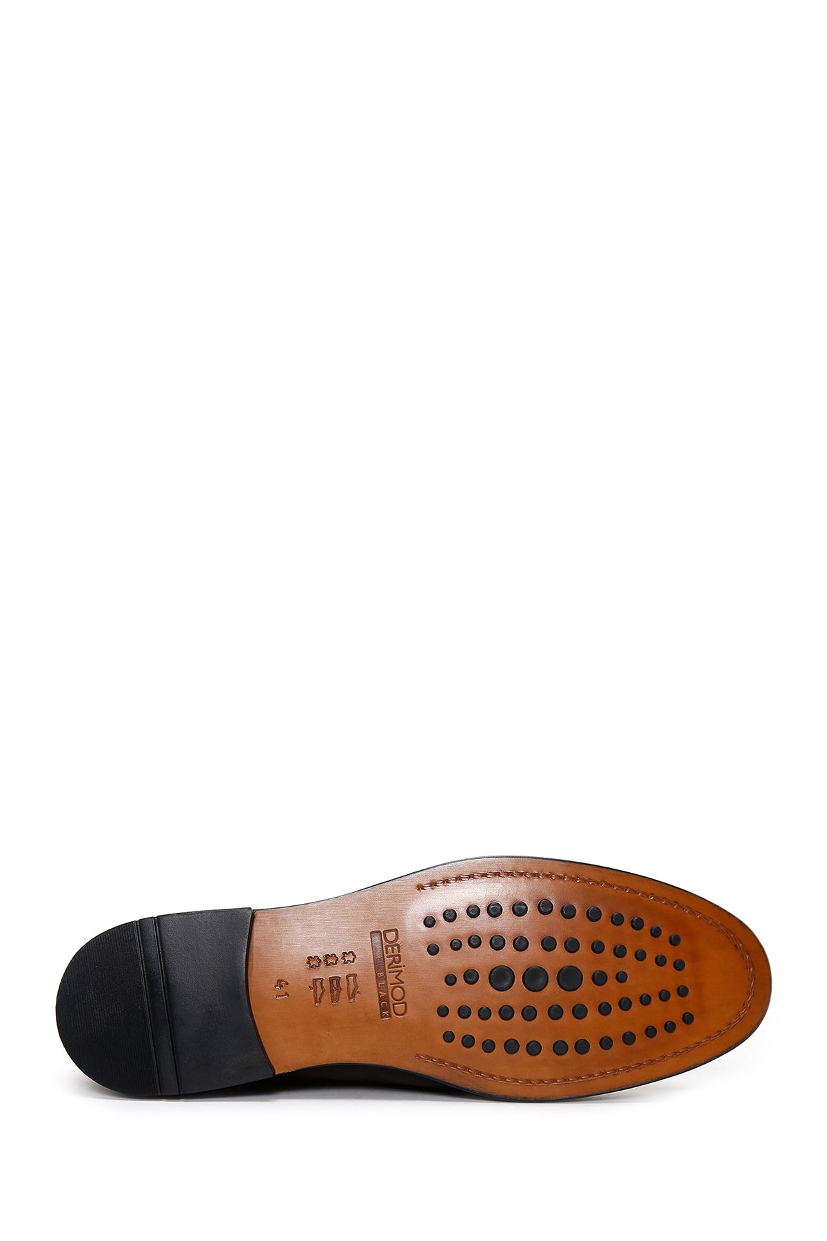 Erkek Kahverengi Bağcıklı Deri Klasik Ayakkabı