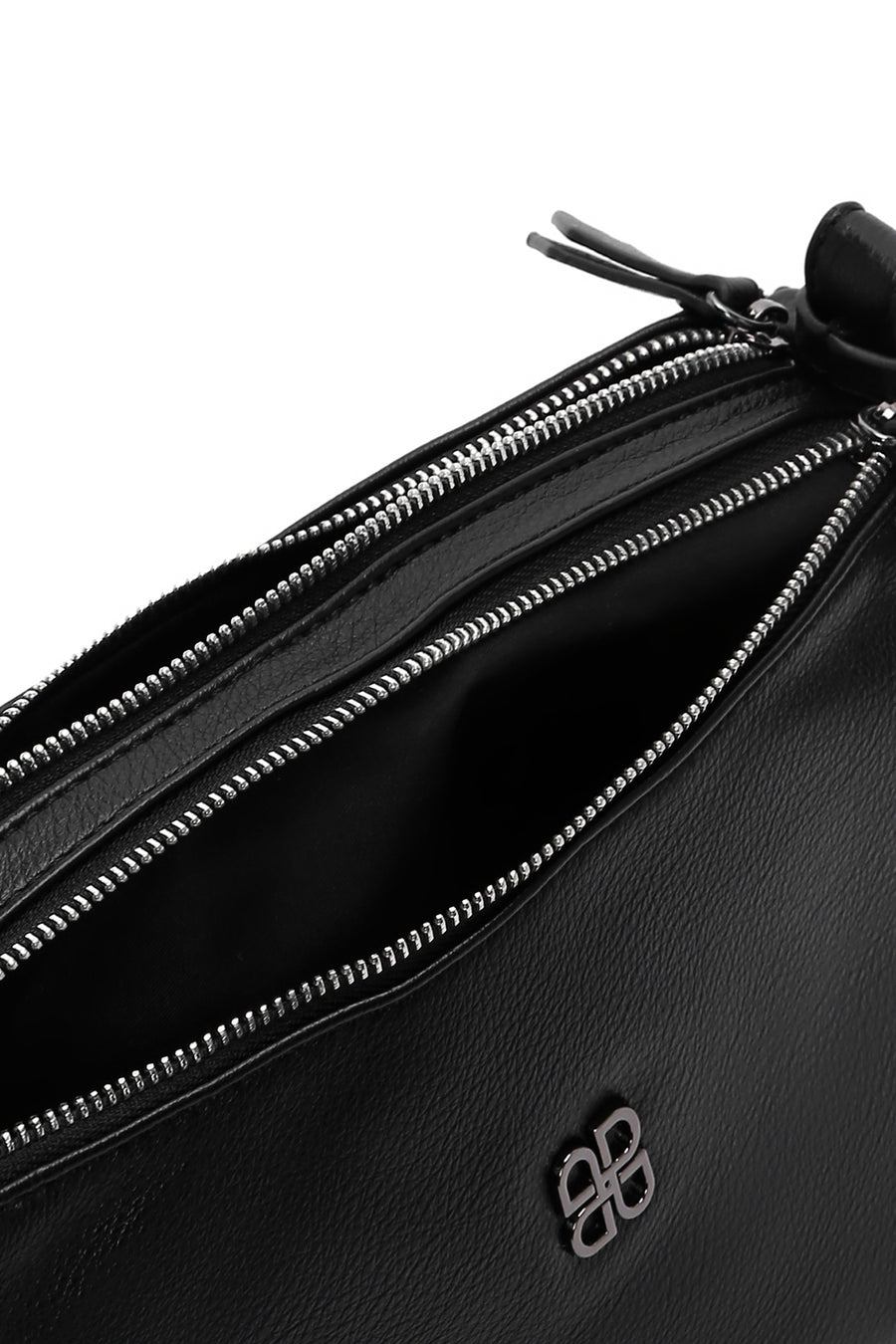 Women's Black Long Strap Casual Shoulder Bag