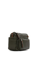 Women's Khaki Long Strap Crossbody Bag | Derimod