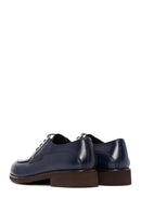 Men's Navy Blue Leather Classic Shoes | Derimod