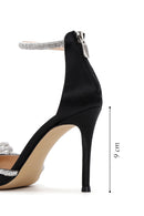 Women's Black Stone Stiletto | Derimod