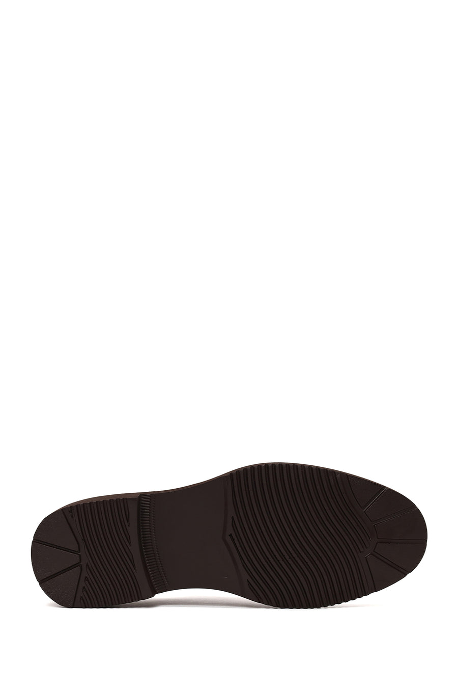 Male Brown Lace-up Leather Casual Shoes