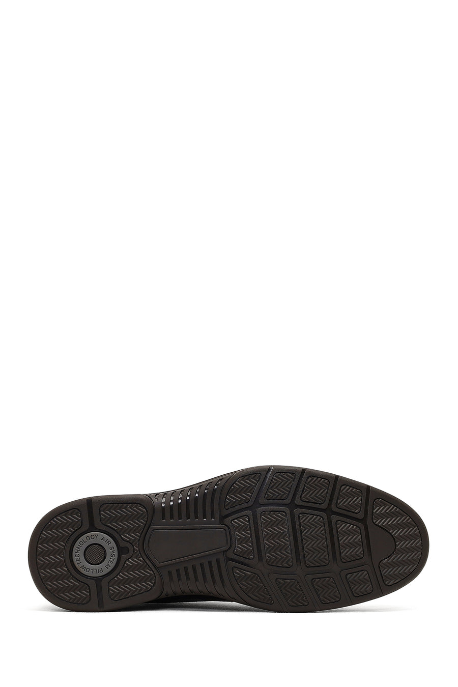 Men's Brown Lace-Up Leather Casual Shoes