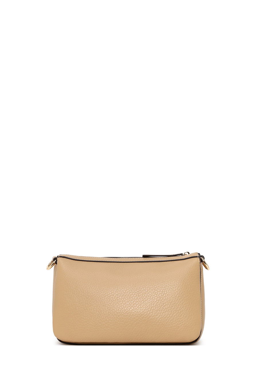 Woman Beige Crossbody Bag