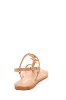 Women's Tan Flip Flops Sandals | Derimod