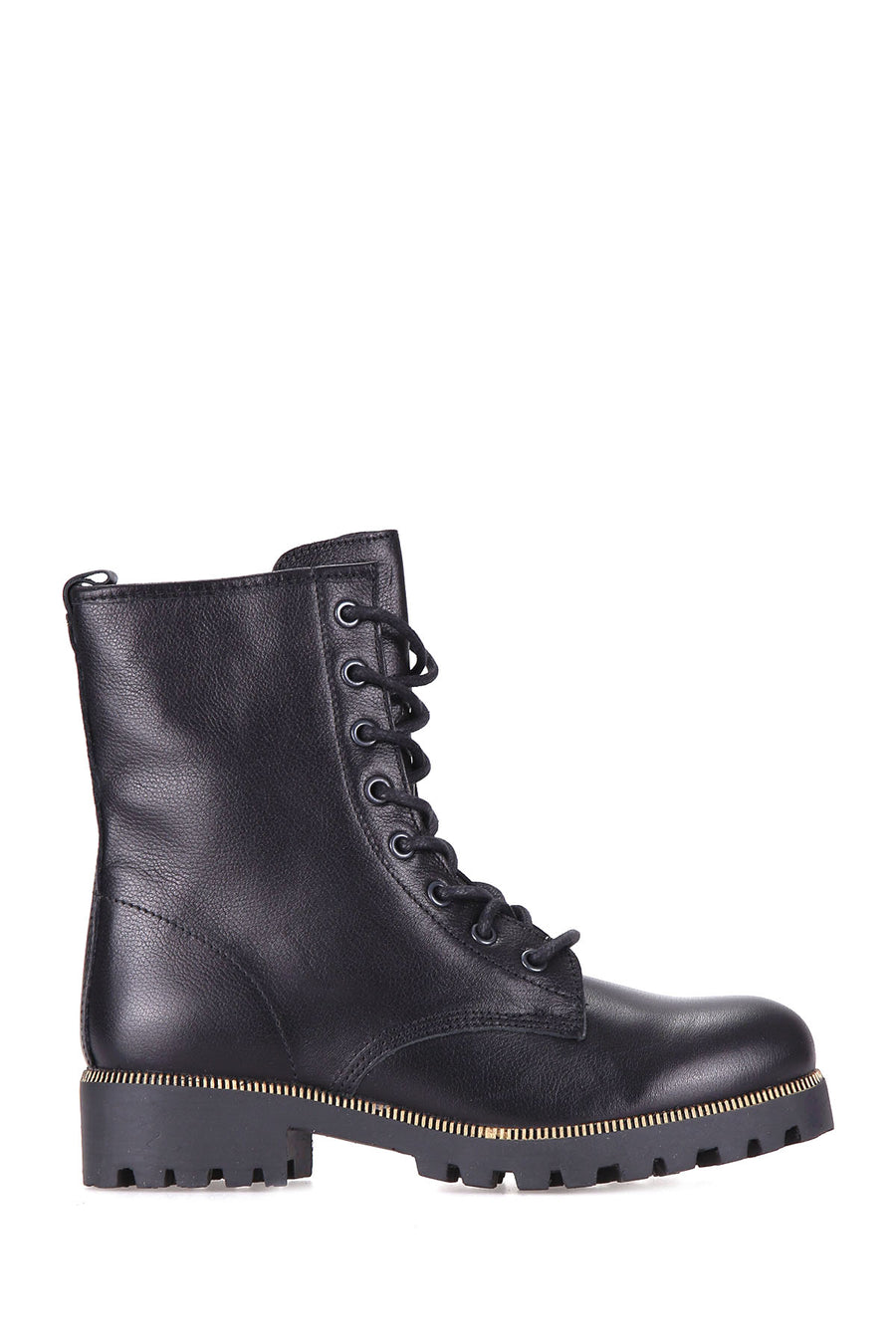 Lace-Up Women's Leather Boots 18WFD220618 | Derimod