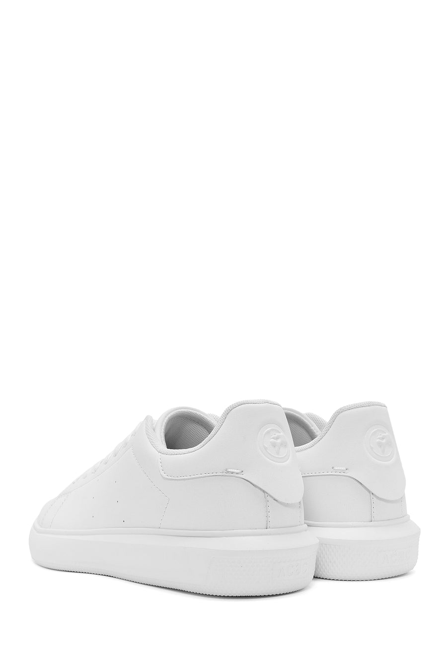 ACBC x Derimod Men's White Lace-Up Sneakers