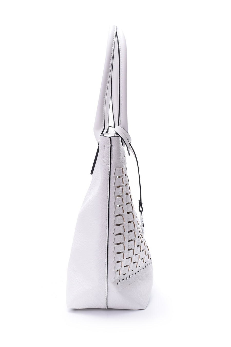 Women's Perforated Shoulder Bag