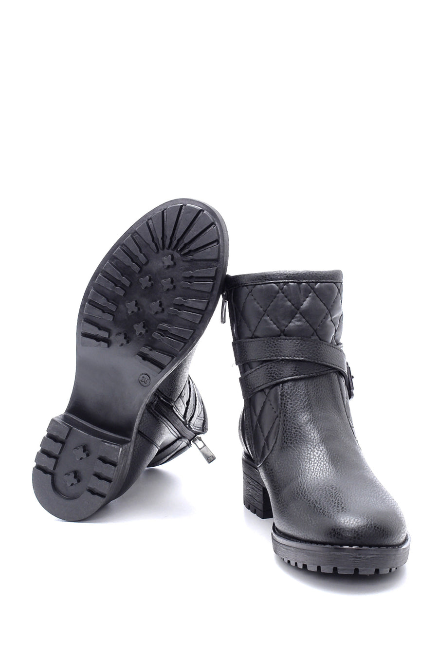 Women's Quilted Detailed Boots