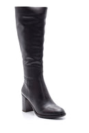 Women's Leather Heeled Boots | Derimod