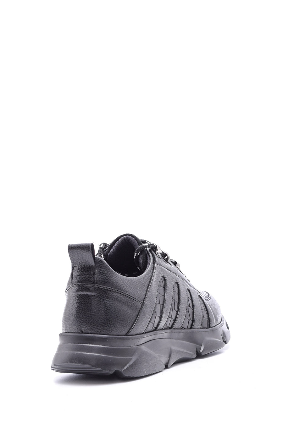 Men's Crocodile Patterned Leather Sneaker