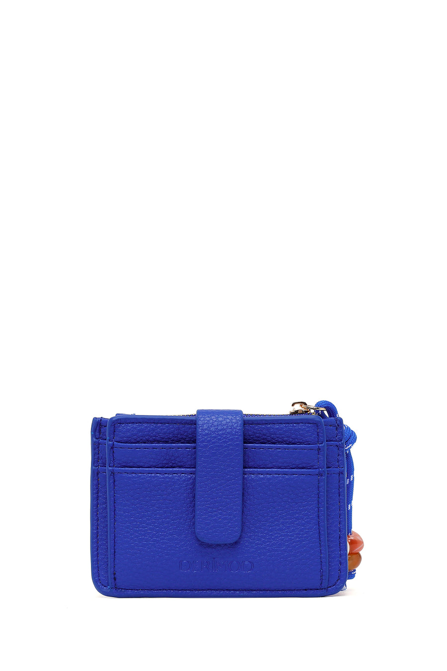 Woman Blue Charm Card Holder