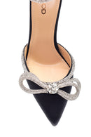Women's Leather Bow Heeled Shoes | Derimod