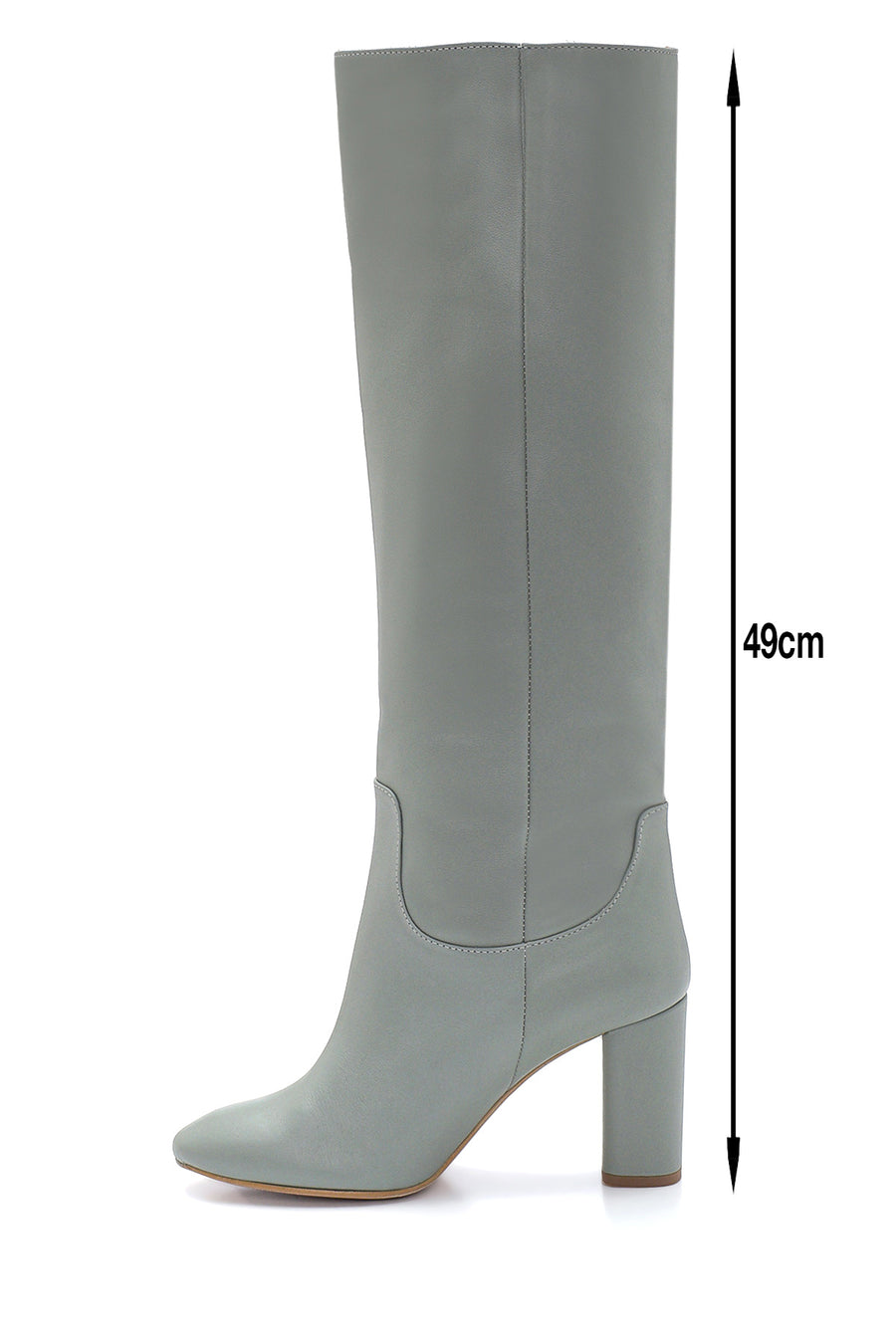 Women's Leather Heeled Boots 21WFD142718 | Derimod