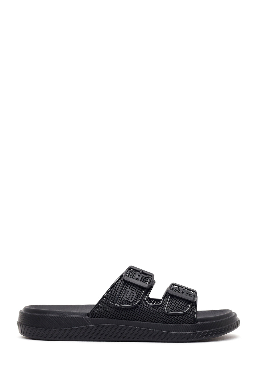 Male Black Slipper 26SFD6948PU | Derimod