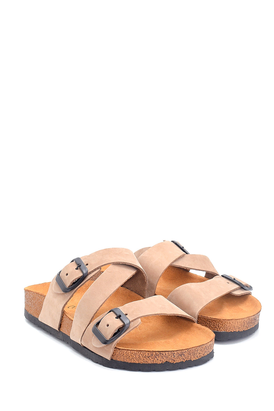Women's Casual Leather Slippers