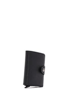 Women's Black Mechanical Card Holder | Derimod