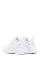 Women's White Thick Soled Sneaker | Derimod