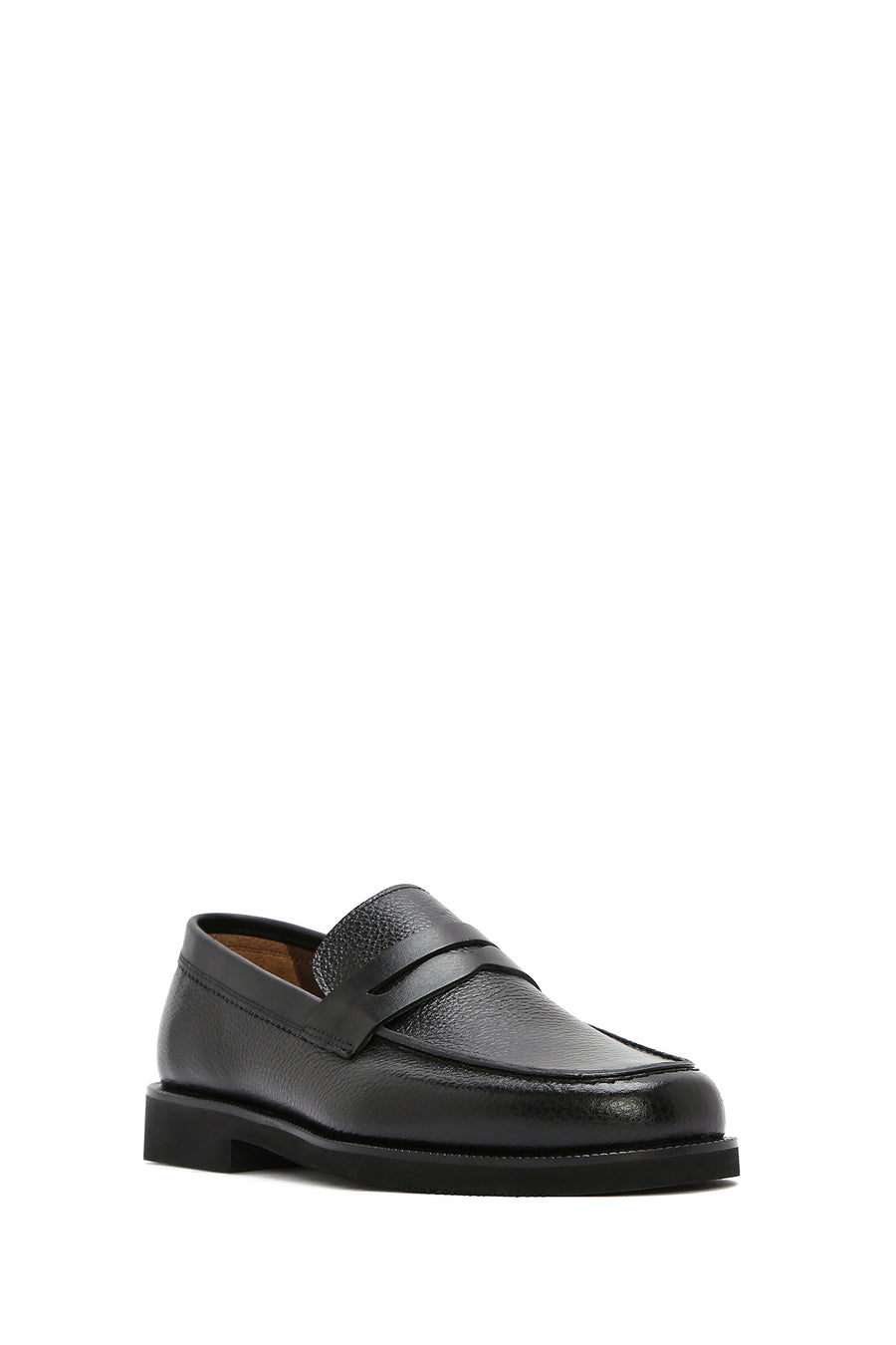 
Men's Black Leather Classic Loafer
