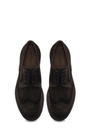 Male Anthracite Lace-up Suede Casual Shoes | Derimod