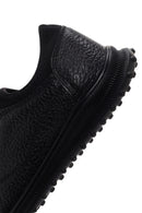 Men's Black Leather Casual Sneaker | Derimod