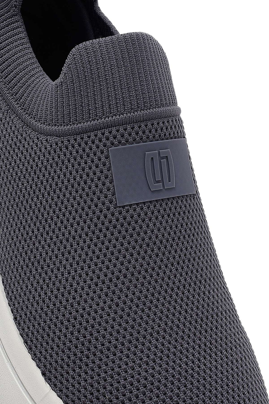 Derimod Zero Men's Gray Thick Soled Fabric Sneaker