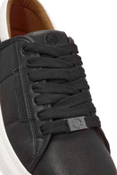 ACBC x Derimod Men's Black Lace-Up Sneakers | Derimod