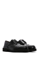 Men's Black Leather Casual Shoes | Derimod