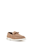 Erkek Vizon Süet Deri Casual Loafer | Derimod